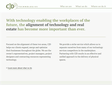 Tablet Screenshot of cjdconsult.com